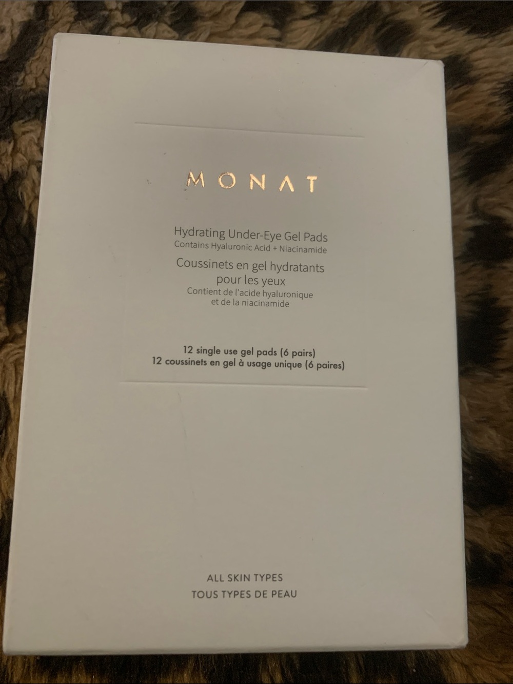 Hydrating Under-Eye Gel Pads – White